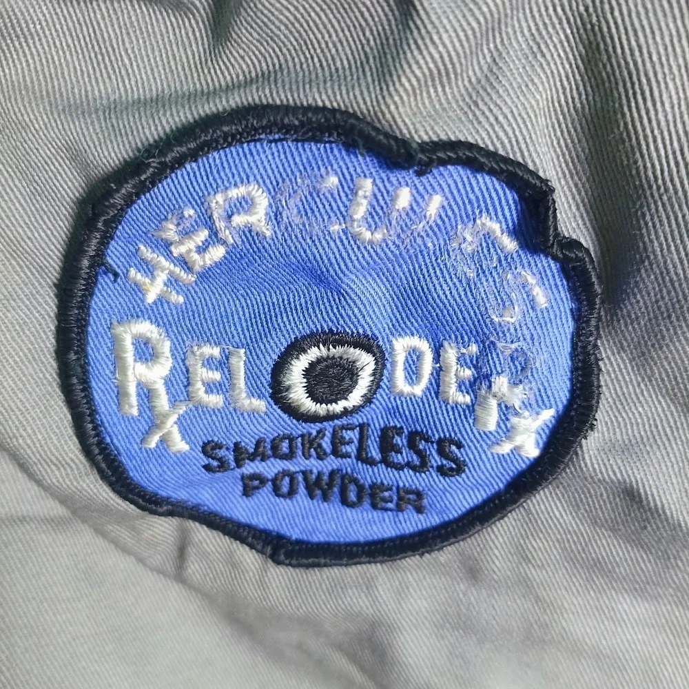 Vintage 10 X Mfg Co Shooting Jacket Men Large Gray NRA Junior Rifle Club Patch